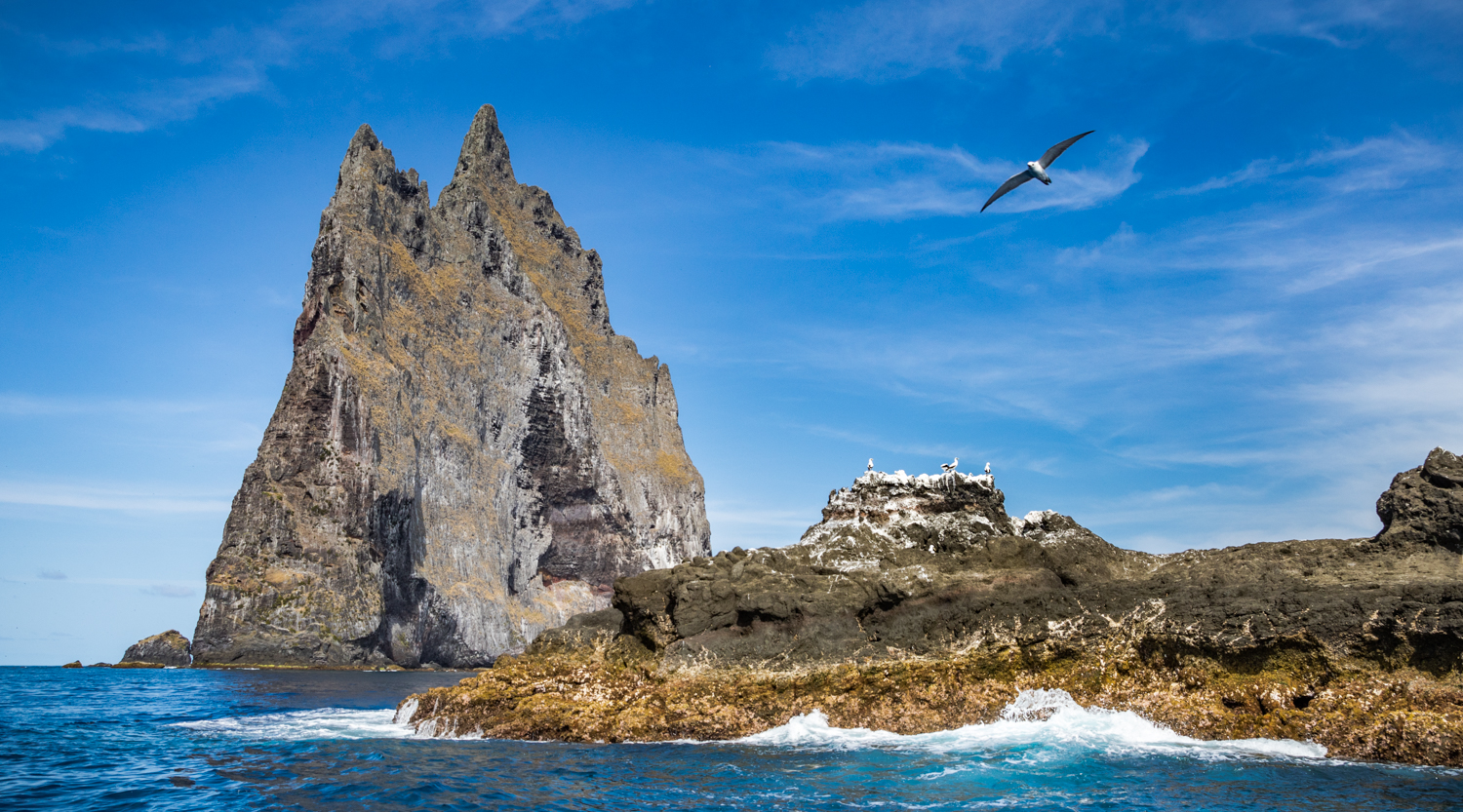 Balls Pyramid Lord Howe Island Famous Balls Pyramid