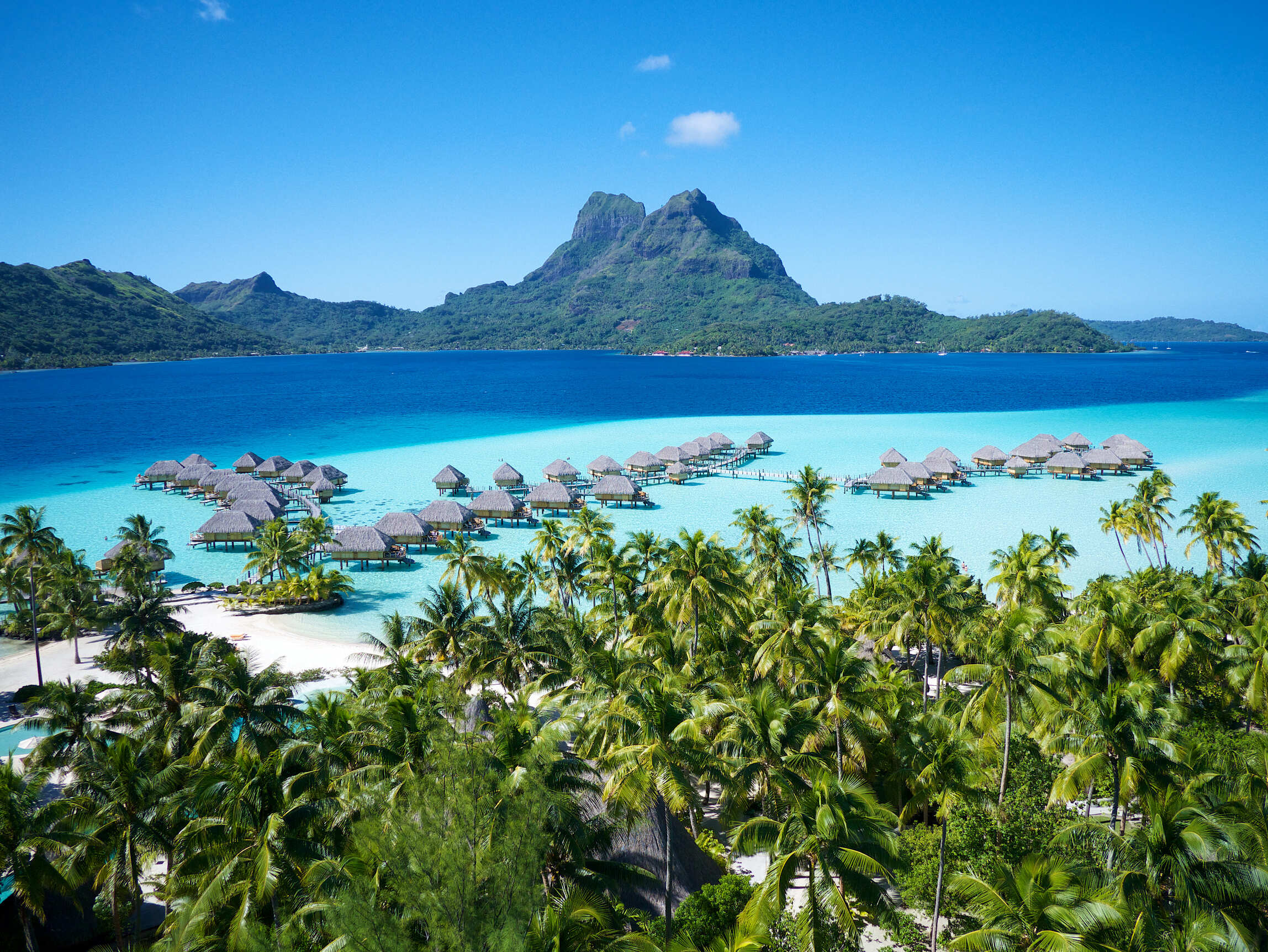 Bora Bora Overwater Bungalows Bora Bora Island of Tahiti